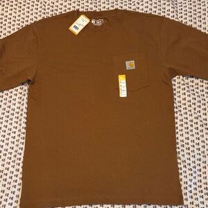Carhartt Men's Short Sleeve Brown Tee